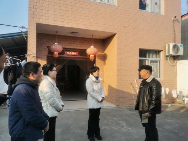 朱晓琳开展春节走访慰问活动