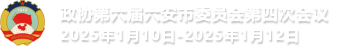 政协第六届六安市委员会第四次会议