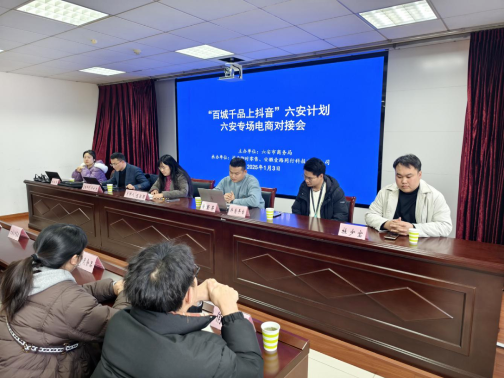 六安市商务局联合抖音即时零售成功举办“百城千品上抖音”六安专场电商对接会