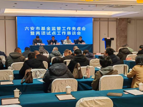 六安市医保局召开基金监管工作务虚会暨两项试点工作恳谈会