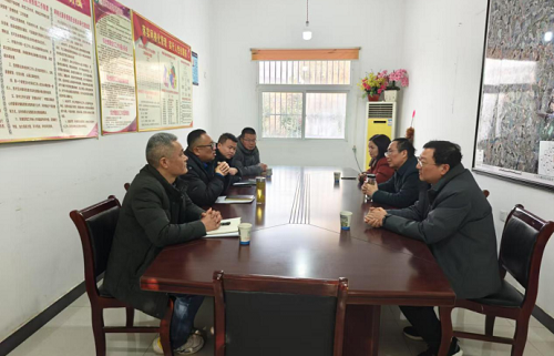 李忠武一行赴帮扶村开展新春走访慰问活动